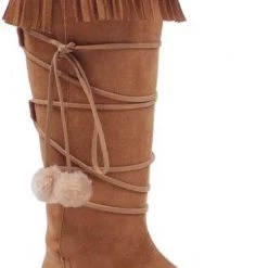 Ellie Shoes 1" Heel Indian/Western Boot (ES103-Dakota) Funtasma - Halloween