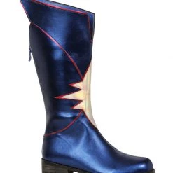 Ellie Shoes 1.5" Men's Superhero Knee High Boot (ES158-VALOR)