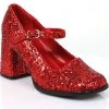 Ellie Shoes 3" Heel Mary Jane Glitter Shoe (ES300-EDEN-G)