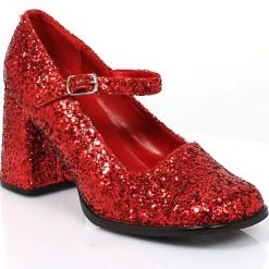 Ellie Shoes 3" Heel Mary Jane Glitter Shoe (ES300-EDEN-G)