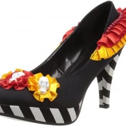 Ellie Shoes Shop By Brand 4" Skull Pump (ES414-DIA)
