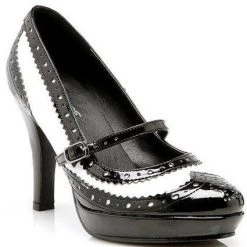 Ellie Shoes Sales 4" Wingtip Mary-Jane (ES414-Flapper Final Sale)