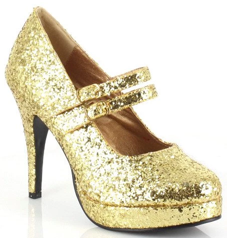 Ellie Shoes 4" Glitter Mary Jane Pump (ES421-JANE-G) 7 Ellie Shoes 4" Glitter Mary Jane Pump (ES421-JANE-G)