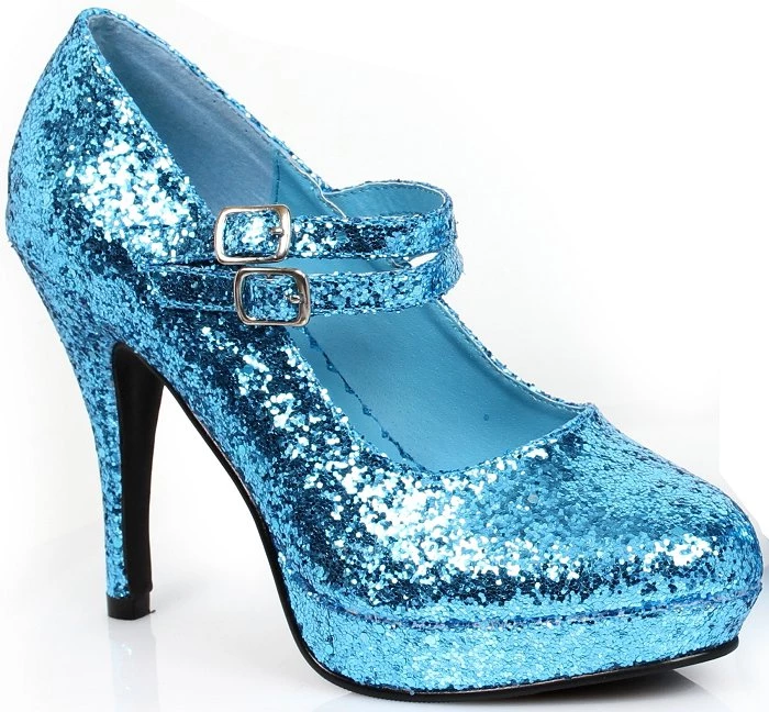 Ellie Shoes 4" Glitter Mary Jane Pump (ES421-JANE-G) 8 Ellie Shoes 4" Glitter Mary Jane Pump (ES421-JANE-G)
