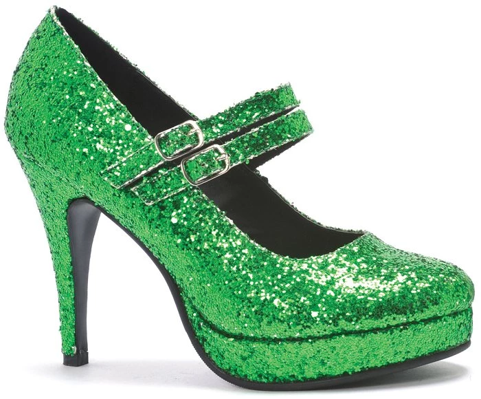 Ellie Shoes 4" Glitter Mary Jane Pump (ES421-JANE-G) 6 Ellie Shoes 4" Glitter Mary Jane Pump (ES421-JANE-G)