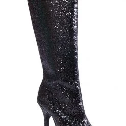 Ellie Shoes 4" GoGo Glitter Boots (ES421-Zara)