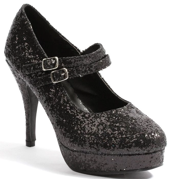 Ellie Shoes 4" Glitter Mary Jane Pump (ES421-JANE-G) 9 Ellie Shoes 4" Glitter Mary Jane Pump (ES421-JANE-G)