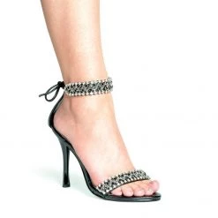 Ellie Shoes 4.5" Rhinestone Sandal (ES457-Claudia Final Sale)