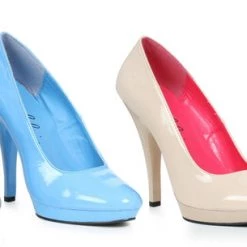 Ellie Shoes Sales 5" Heel Simple Wide Width Pump (ES521-FEMME-W Final Sale)