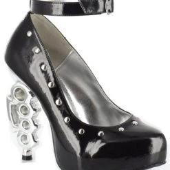 Ellie Shoes 5" Knuckle Heel Pumps (ES550-Bullet)