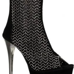 Ellie Shoes 6" Multi Mesh Ankle Boot(ES607-SONIA Final Sale) Sales