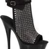 Ellie Shoes Sales 6" Peep-Toe Platform (ES609-CHALLIS Final Sale)