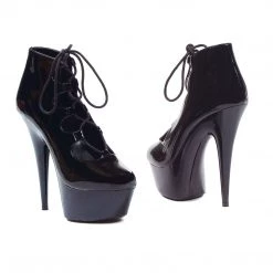 Ellie Shoes Shop By Brand 6" Stiletto Lace Up Platform (ES609-Edgy)