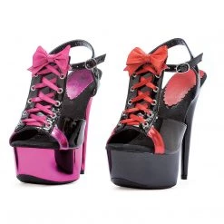 Ellie Shoes Shop By Brand 6" Stiletto Open Toe Platform (ES609-Gabby)