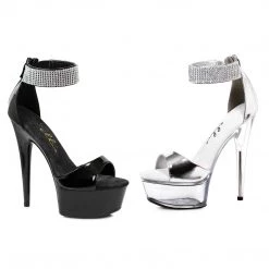 Ellie Shoes 6" Heel Ankle Wrap Sandal (ES609-HAVEN)