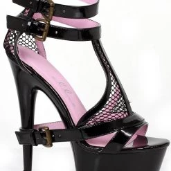 Ellie Shoes 6" Stiletto Ankle Strap Platform (ES609-LEVI)