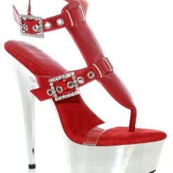 Ellie Shoes 6" Heel Stiletto Thong Platform (ES609-Geneva)