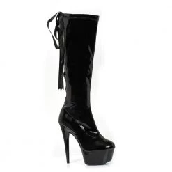 Ellie Shoes 6" Stiletto Stretch Knee Boot (ES609-Lean)