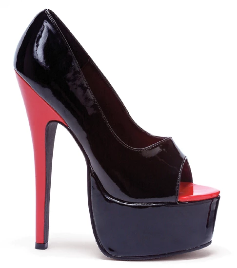 Ellie Shoes 6.5" Stiletto Heel Open Toe Pump (ES652-BONNIE) 3 Ellie Shoes 6.5" Stiletto Heel Open Toe Pump (ES652-BONNIE)
