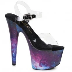 Ellie Shoes 7" Galaxy Stiletto Sandal (ES709-COSMO)