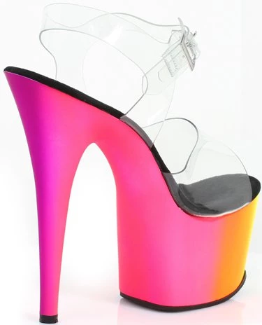 Ellie Shoes 7" Stiletto Sandal Platform(ES709-RAINBOW) 4 Ellie Shoes 7" Stiletto Sandal Platform(ES709-RAINBOW)