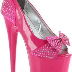 Ellie Shoes 7" Open Toe Platform (ES709-VIXI Final Sale)