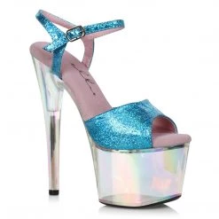 Ellie Shoes 7" Pointed Stiletto With Rainbow Tinted Platform (ES709-ZABRINA) Shop By Brand