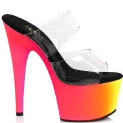 Ellie Shoes 7" Stiletto Mule Sandal Platform (ES709-SPECTRUM) Shop By Brand