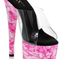 Ellie Shoes 7" Stiletto Mule Sandal Platform (ES709-WEB) Shop By Brand