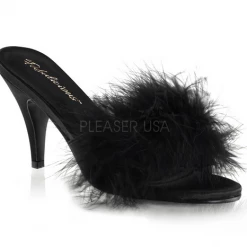 Fabulicious Sales 3" Marabou Slipper (AMOUR-03 Final Sale)