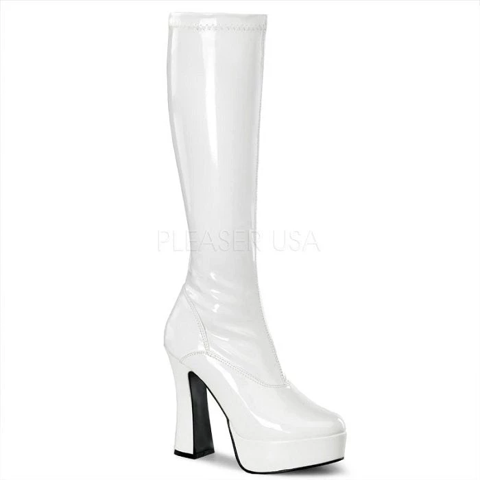 Pleaser Shoes 5" Platform Knee High Boot (ELECTRA-2000Z) 5 Pleaser Shoes 5" Platform Knee High Boot (ELECTRA-2000Z)