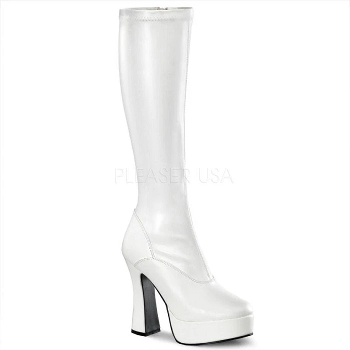 Pleaser Shoes 5" Platform Knee High Boot (ELECTRA-2000Z) 6 Pleaser Shoes 5" Platform Knee High Boot (ELECTRA-2000Z)