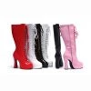 Ellie Shoes 5" Platform Knee High Boot (ES-Easy)