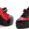 Ellie Shoes 5.5" Heel Polka-Dot Ladybug (ES557-Ladybug Final Sale) Sales