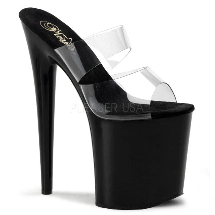 Pleaser Shoes 8" Stiletto Platform (FLAMINGO-802) 3 Pleaser Shoes 8" Stiletto Platform (FLAMINGO-802)