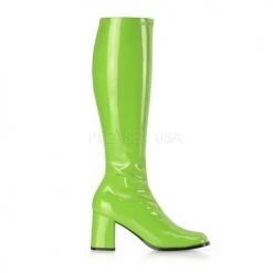 Funtasma 3" Block Stretch Gogo Boots - Fun Colors! (GOGO-300) Pleaser Shoes