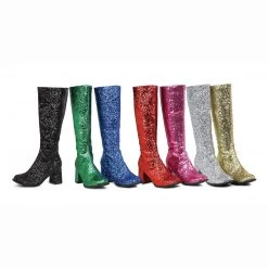 Ellie Shoes 3" Heel Glitter Gogo Boot (ES-GOGO-G)