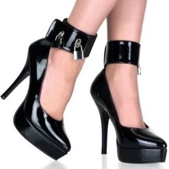 Pleaser Shoes 5 1/4" Ankle Strap Platform Pump (INDULGE-534)