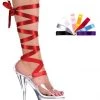 Pleaser Shoes 6" Heel Lace-Up Platform Sandal(KISS-295 Final Sale)