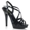 Pleaser Shoes Sales 5" Heel Strappy Sandal (LIP-113 Final Sale)