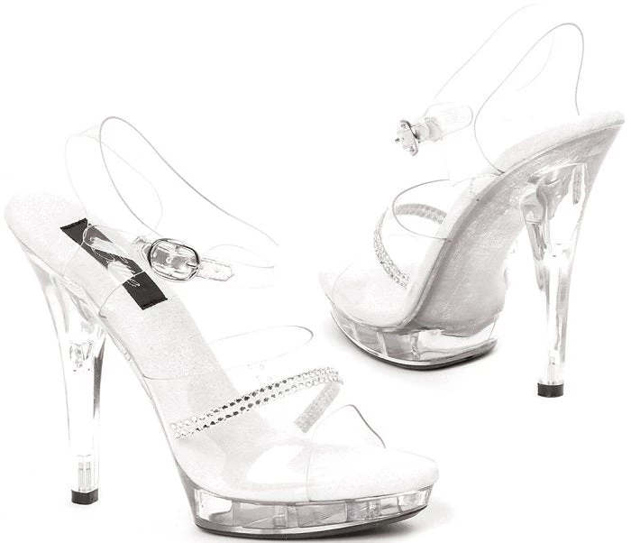 Ellie Shoes Shop By Brand 5" Stiletto Mini-Platform (ES-M-Jewel) 5 Ellie Shoes Shop By Brand 5" Stiletto Mini-Platform (ES-M-Jewel)