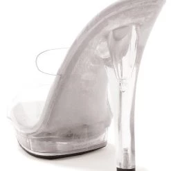 Ellie Shoes Shop By Brand 5" Clear Mini-Platform (ES-M-Vanity)
