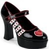 Funtasma 4" Queen Of Hearts Platform (QUEEN-55)