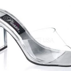 Fabulicious Pleaser Shoes 3 1/4" Square Heel Slide (ROMANCE-301)