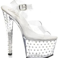 Pleaser Shoes 7" Diamond Platform (STARDUST-708) 11 Pleaser Shoes 7