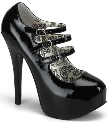 Bordello 5 3/4" Buckle Concealed Platform (TEEZE-05) Bordello Shoes 3 Bordello 5 3/4" Buckle Concealed Platform (TEEZE-05) Bordello Shoes