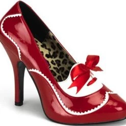 Pleaser Shoes Sales 4 1/2" Scalloped Heel (TEMPT-02 Final Sale)