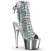 Pleaser Shoes 7" Hologram Heel (ADORE-1018HG)
