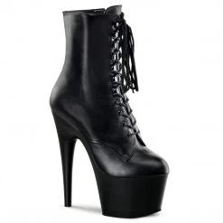 Pleaser Shoes 7" Stiletto Lace-Up Ankle Boot (ADORE-1020)