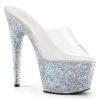 Pleaser Shoes 7" Stiletto Platform Slide (ADORE-701LG)